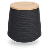 Zeller Vorratsdose schwarz 11 cm 0,58 l