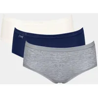 SLOGGI Slip »Basic+ Midi C3P«, (3er Pack), perfekter Sitz