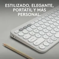 Logitech Pebble Keys 2 K380s Funktastatur - White