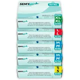 Semy Care Nitril-Einweghandschuhe in blau | 500 Stück | Größe S - XL | puderfrei