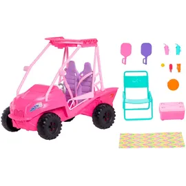 Barbie Mysteries: Beach Detectives Spielset mit Strand-Buggy (JFV68)