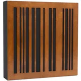 Bluetone Acoustics Slat AbFuser Akustikplatte – Schalldämmung – Akustik Absorber und diffusor - Akustikpaneele für die Raumakustik – Acoustic Panels – Akustikelement (50x50x11cm, Eiche)