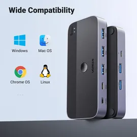 UGREEN USB 3.0 Sharing Switch 2-in-4 out