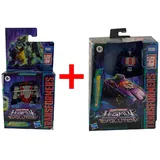 Hasbro Actionfigur Transformers Generation Legacy Evolution 2er-Set, F29885L03 Dinobot Sl bunt