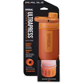Grayl Ultrapress Wasserfilter Trinkflasche 473ml mojave redrock