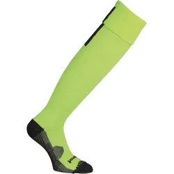 uhlsport Team Performance Stutzenstrümpfe flash grün/schwarz 37-40