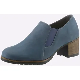 Heine Hochfrontpumps in blau | Gr.: 42