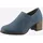 Heine Hochfrontpumps in blau | Gr.: 42