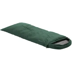 Nomad Taurus Comfort 550 Deckenschlafsack (Herren bis -2°C / max. Körpergröße 190cm / Gewicht 1,03kg), LINKS - dark green