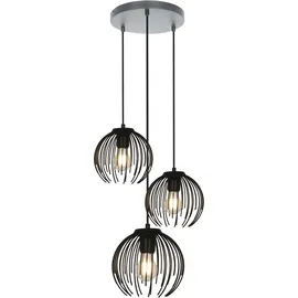 OTTO home Tonnia 3-flg. Ø 25 cm schwarz matt