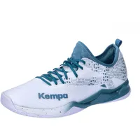 Kempa Wing Lite 2.0 Handballschuhe Weiß Deep Blau, 42