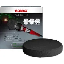 Sonax Polierschwamm grau 160 weich Schaumstoff, schwarz