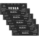 TESLA Black Alkaline battery AA LR06 (24 pcs.)