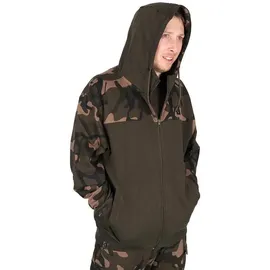 Fox International Lw Split Reißverschlusspullover - Khaki / Camo - S