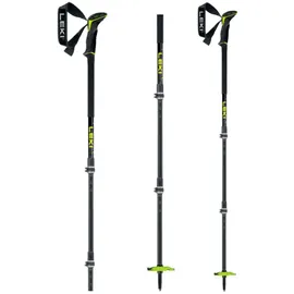 Leki Guide 3 Skistöcke, Black-Neonyellow-dk Anthracite, 110-150cm