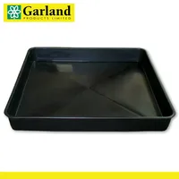 Garland Pflanzschale 60 x 60 x 7 cm Schwarz