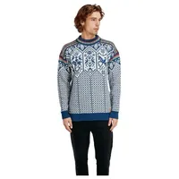 Dale of Norway Lillehammer Pullover Indigo / Mustard / Bottle Green XL