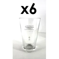 Absolut Vodka - 6x Gläser geeicht 2/4cl - 330ml