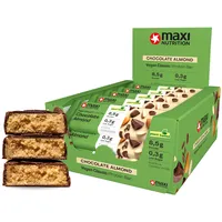 MaxiNutrition Classic Protein Bar Vegan Chocolate Almond, 24% Protein, 123 kcal, (16 Riegel x35g), Low Sugar