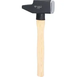 Schlosserhammer mit Hickory-Stiel, 2500 g, französische Form