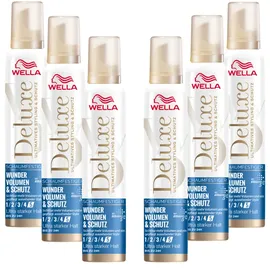 welladeluxe Wella Deluxe Wunder Volumen & Schutz Schaumfestiger Ultra Starker Halt