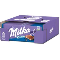 (17,46€/1kg) Milka Oreo Schokolade, 22 Tafeln je 100g
