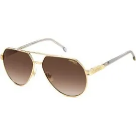 Carrera 1067/S Herren-Sonnenbrille Vollrand Pilot Metall-Gestell, gold