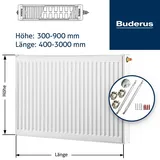 Buderus Logatrend VC-Profil-Heizkörper Typ 22 / L 1000 (mit Halterset)