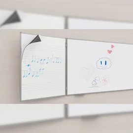 ALLboards magnetische Whiteboardfolie Fünf Zeilen liniert 80,0 x 95,0 cm, 1 St.