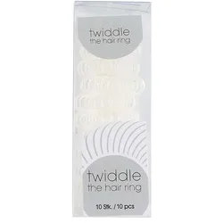 Twiddle - The Hair Ring - Clear 10St neu