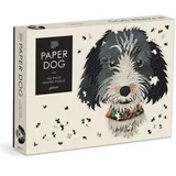 Galison Paper Dogs 750 Piece Shaped Puzzle