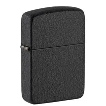 Zippo Feuerzeuge Zippo Sturmfeuerzeug - Base Model - Nachfüllbar Windfest Geschenkbox schwarz