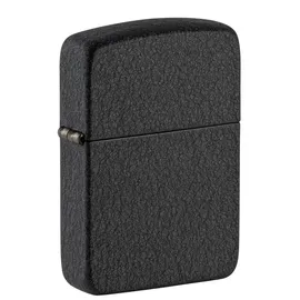 Zippo Feuerzeuge Zippo Sturmfeuerzeug - Base Model - Nachfüllbar Windfest Geschenkbox schwarz