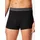 SCHIESSER Retro Boxershorts unifarben schwarz S 9er Pack