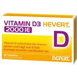 Hevert-Arzneimittel Vitamin D3 2000 I.E. Tabletten