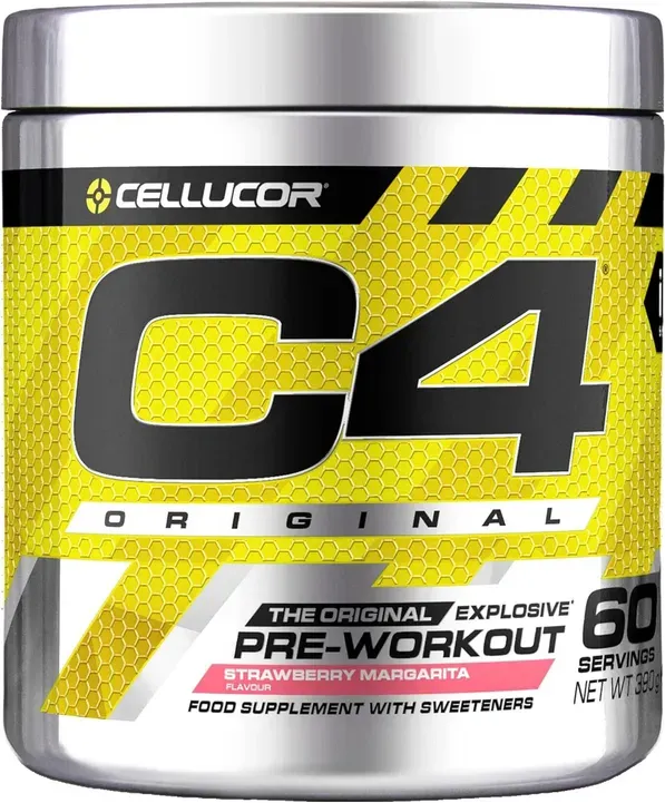 C4 Pre-Workout - 60 Portionen - Erdbeer-Margarita