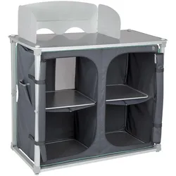 BO-CAMP Quick Up Camping Reise Küche Küchen Box Zelt Falt Schrank Windschutz Alu