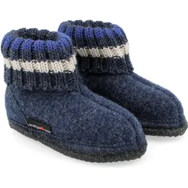 HAFLINGER Hausschuhe in Blau