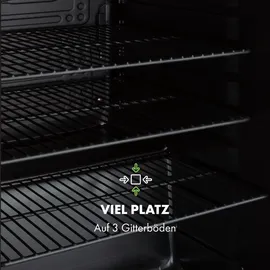 Klarstein PopLife 70 Getränkekühlschrank (70 l, 690 mm hoch, Rot)