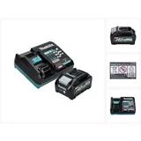 Makita Power Source Kit 40 V max. mit BL 4040 Akku 4,0 Ah XGT ( 191B26-6 + DC 40 RA Schnell Ladegerät XGT LXT ( 191E07-8 )