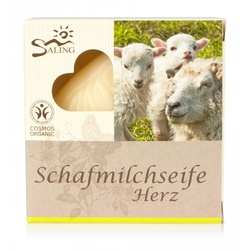Saling Weißes Herz Faltschachtel