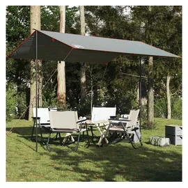 vidaXL Tarp-Zelt, Tarp Grau und Orange 360x294 cm Wasserdicht,