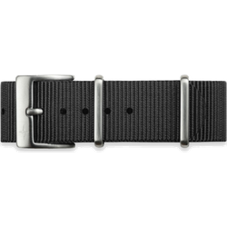 Davosa Textil Natoarmband Nylon 22mm 169.498.50 - schwarz