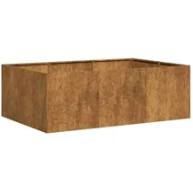 vidaXL Rostig 120 x 80 x 40 cm Braun