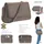 Alessandro Salvatore Florenz 12975 Schultertasche Leder Taupe
