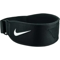 NIKE Mens Intensity Trainingsgürtel 010 black/white XL