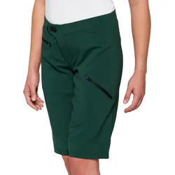 100% Ridecamp Damen Fahrrad Shorts, grün, Größe S