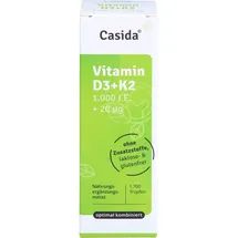 Casida Vitamin D3 K2 Tropfen 50 ml