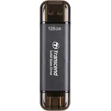 Transcend SSD ESD310C 128GB USB-C USB 3.2 Gen 2x1 black