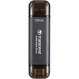Transcend SSD ESD310C 128GB USB-C USB 3.2 Gen 2x1 black
